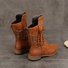 Bottes d'équitation Femmes Décontracté Plain Automne Polyester Quotidien Talon de Bloc Bout Rond Caoutchouc Bottes d'équitation