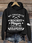 à Capuche Femmes Décontracté Printemps / Automne Lettres de texte Coton Sweat-shirt à Capuche Micro-élasticité Quotidien Régulier Régulier