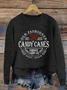 Pulls Femmes Simple Hiver impression en 3D Tricoté Quotidien Ample Col Rond Régulier Droit