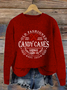 Pulls Femmes Simple Hiver impression en 3D Tricoté Quotidien Ample Col Rond Régulier Droit