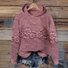 Sweat-shirts Femmes Décontracté Ethnique Printemps / Automne Polyester Sweat-shirt à Capuche Micro-élasticité Ample Manches Longues Régulier