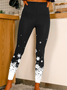 Pantalons De Yoga Femmes Décontracté Ombre Toutes Les Saisons Quotidien Serré Long Legging Droit Régulier