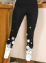 Pantalons De Yoga Femmes Décontracté Ombre Toutes Les Saisons Quotidien Serré Long Legging Droit Régulier
