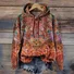 Sweat-shirts Décontracté Noël Printemps / Automne Polyester Sweat-shirt à Capuche Micro-élasticité Régulier Droit Régulier pour Femmes
