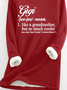 Sweat-shirts Femmes Décontracté Hiver Noël Polyester Aucune élasticité Ample Manches Longues Droit en Toison