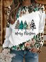 Sweat-shirts Femmes Décontracté Printemps / Automne Lettres de texte Coton Quotidien Coupe Régulière Col Rond Régulier Trapèze