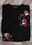 Pulls Décontracté Imprimé d'Animal Printemps / Automne Quotidien Manches Longues Col Rond Laine/Tricot Trapèze Régulier pour Femmes