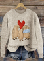 à Capuche Décontracté Printemps / Automne Lettres de texte Sweat-shirt à Capuche Micro-élasticité Quotidien Coupe Régulière Manches Longues Régulier pour Femmes