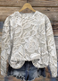 à Capuche Décontracté Printemps / Automne Lettres de texte Coton Sweat-shirt à Capuche Micro-élasticité Quotidien Manches Longues Régulier pour Femmes