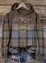à Capuche Femmes Décontracté Printemps / Automne Lettres de texte Polyester Sweat-shirt à Capuche Micro-élasticité Coupe Régulière Manches Longues Régulier