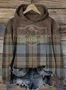 à Capuche Femmes Décontracté Printemps / Automne Lettres de texte Polyester Sweat-shirt à Capuche Micro-élasticité Coupe Régulière Manches Longues Régulier