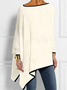 Chemisiers1 Femmes Géométrique Décontracté Printemps / Automne Micro-élasticité Jersey Col Rond Mi-long Droit Régulier
