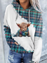à Capuche Décontracté Printemps / Automne Lettres de texte Sweat-shirt à Capuche Micro-élasticité Quotidien Coupe Régulière Régulier Régulier pour Femmes