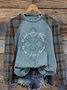 à Capuche Décontracté Printemps / Automne Lettres de texte Sweat-shirt à Capuche Micro-élasticité Coupe Régulière Manches Longues Régulier Régulier pour Femmes