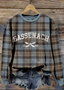 à Capuche Femmes Décontracté Printemps / Automne Lettres de texte Coton Sweat-shirt à Capuche Micro-élasticité Coupe Régulière Trapèze Régulier