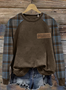 à Capuche Femmes Décontracté Printemps / Automne Lettres de texte Coton Sweat-shirt à Capuche Manches Longues Régulier Trapèze Régulier