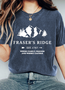 T-shirts Rétro La peinture Été Polyester Quotidien Coupe Régulière Manches Courtes Col Rond Trapèze pour Femmes