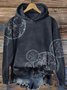 à Capuche Femmes Décontracté Printemps / Automne Lettres de texte Sweat-shirt à Capuche Coupe Régulière Manches Longues Régulier Trapèze Régulier