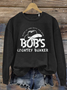 à Capuche Femmes Décontracté Printemps / Automne Lettres de texte Sweat-shirt à Capuche Micro-élasticité Quotidien Coupe Régulière Manches Longues Régulier