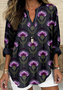 Chemises Décontracté Printemps / Automne Plaid Coton Micro-élasticité Quotidien Coupe Régulière Régulier Régulier pour Femmes