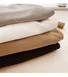 T-shirts Femmes Décontracté Plain Printemps / Automne Polyester Micro-élasticité Coupe Régulière Régulier Régulier Faux Col