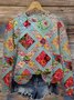 à Capuche Décontracté Printemps / Automne Lettres de texte Coton Sweat-shirt à Capuche Quotidien Manches Longues Régulier Trapèze pour Femmes