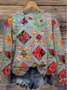 à Capuche Décontracté Printemps / Automne Lettres de texte Coton Sweat-shirt à Capuche Quotidien Manches Longues Régulier Trapèze pour Femmes