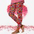 Pantalons De Yoga Géométrique Décontracté Toutes Les Saisons Coton Naturel Quotidien Legging Trapèze Régulier pour Femmes