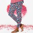 Pantalons De Yoga Femmes Géométrique Décontracté Toutes Les Saisons Polyester Naturel Serré Long Legging Élasticité moyenne