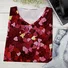 T-shirts Décontracté Printemps / Automne Coeur/cordé Col V Imprimé Aucune élasticité Standard Régulier T.-N.-L. pour Femmes