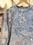 Sweat-shirts Femmes Décontracté Floral Printemps / Automne Polyester Imprimé Aucune élasticité Quotidien Régulier Régulier