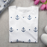 T-shirts Décontracté Printemps / Automne Ancre Micro-élasticité Ample Jersey Manches Longues Col Rond Régulier pour Femmes