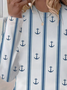 T-shirts Femmes Rayé Décontracté Printemps / Automne Imprimé Quotidien Ample Jersey Régulier Droit