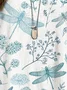 Chemises Femmes Décontracté Bloc de Couleur Printemps / Automne Aucune élasticité Faire la navette Ample Manches Longues Régulier Trapèze
