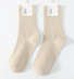 Chaussettes Femmes Décontracté Plain Toutes Les Saisons Coton Quotidien Chaussettes sur le mollet Régulier