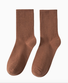 Chaussettes Femmes Décontracté Plain Toutes Les Saisons Coton Quotidien Chaussettes sur le mollet Régulier