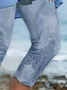 Pantalons Femmes Décontracté Floral Été Naturel Aucune élasticité Coupe Régulière Taille Élastique Legging Régulier