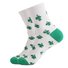 Chaussettes Rayé Décontracté Toutes Les Saisons Coton Vacances Chaussettes sur le mollet Régulier pour Femmes