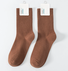Chaussettes Femmes Décontracté Plain Toutes Les Saisons Coton Quotidien Chaussettes sur le mollet Régulier
