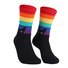 Chaussettes Rayé Décontracté Toutes Les Saisons Coton Quotidien Chaussettes sur le mollet Régulier pour Femmes