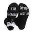 Chaussettes Sportif Toutes Les Saisons Lettres de texte Coton Faire la navette Chaussettes sur le mollet Régulier pour Femmes