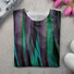 T-shirts Décontracté Abstrait Printemps / Automne Imprimé Quotidien Ample Jersey Col Rond Droit pour Femmes