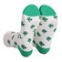 Chaussettes Rayé Décontracté Toutes Les Saisons Coton Vacances Chaussettes sur le mollet Régulier pour Femmes