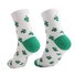 Chaussettes Rayé Décontracté Toutes Les Saisons Coton Vacances Chaussettes sur le mollet Régulier pour Femmes