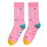 Chaussettes Femmes Géométrique Décontracté Toutes Les Saisons Coton Quotidien Chaussettes sur le mollet Régulier