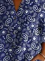 Chemises Femmes Décontracté Motif Cachemire Printemps / Automne Coton Sportif & De Plein Air Manches Longues Régulier Trapèze Régulier