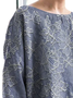 T-shirts Décontracté Floral Printemps / Automne Coton Micro-élasticité Domestique Coupe Régulière Col Rond Régulier pour Femmes