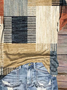 T-shirts Plaid Décontracté Été Polyester Quotidien Coupe Régulière Col Rond Régulier Trapèze pour Femmes