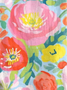 Blouses Femmes Élégant Floral Été Polyester Aucune élasticité Quotidien Col Châle Droit Régulier