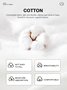 Femmes Floral Blanc Col V Confortable Robe Mi-Longue Décontracté